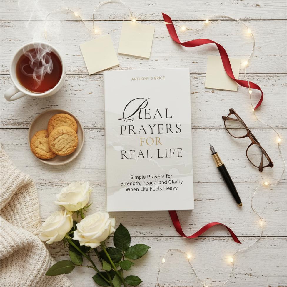 Real Prayers for Real Life: Simple Prayers for Strength, Peace, and Clarity When Life Feels Heavy – Comfort & Hope When You Need It Most