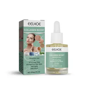 EELHOE Collagen Anti-Aging Serum Hydrates Reduces Fine Lines Firms Skin Skincare Essence