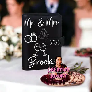 Wedding Planning Budget Binder. Includes 6 custom envelopes, 6 budget tracking sheets and 1 pen. Leave your name in the notes section at checkout.