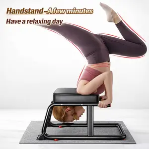 Yoga Inversion Bench Headstand Chair for Core Strength and Balance Training Portable Durable Home or Studio Use