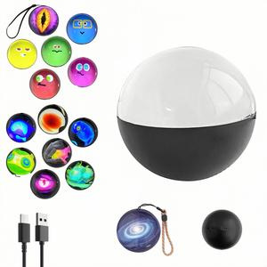 crystal ball digital display, diy video player & 3d ultrasound design, customizable gift for anniversaries, birthdays, weddings