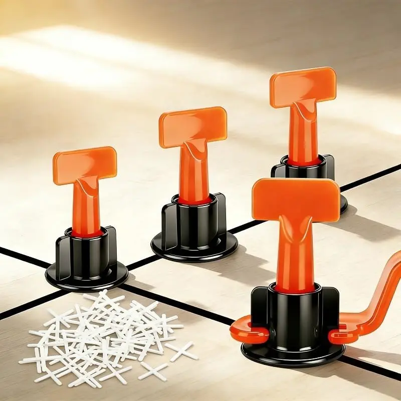 326PCS Tile Leveling System Clips Spacers Kit, Effortless Tile Levelers and Spacers for Leveling & Wall Tiles, Home Improvement