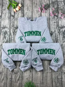 Boys Of Tommen Brown Embroidery Sweatshirts Crewneck, Hoodies Womenswear Bookish, Bookworm, Book Lovers Sweatshirt Casual Embroidered