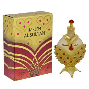 ORIGINAL Hareem Al Sultan Gold Perfume Oil-35ML by Khadlaj Floral Fragrance Scented Scent Aroma Cologne