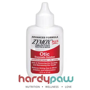 ZYMOX Plus Advanced Otic Enzymatic Solution With 1% Hydrocortisone, 1.25 oz bottle