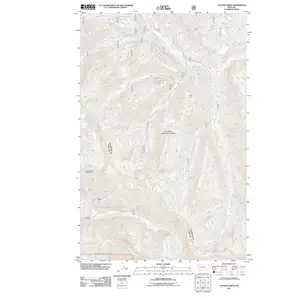 Connor Creek Montana USGS Topographic Quadrangle Map, 2011, 1:24000
