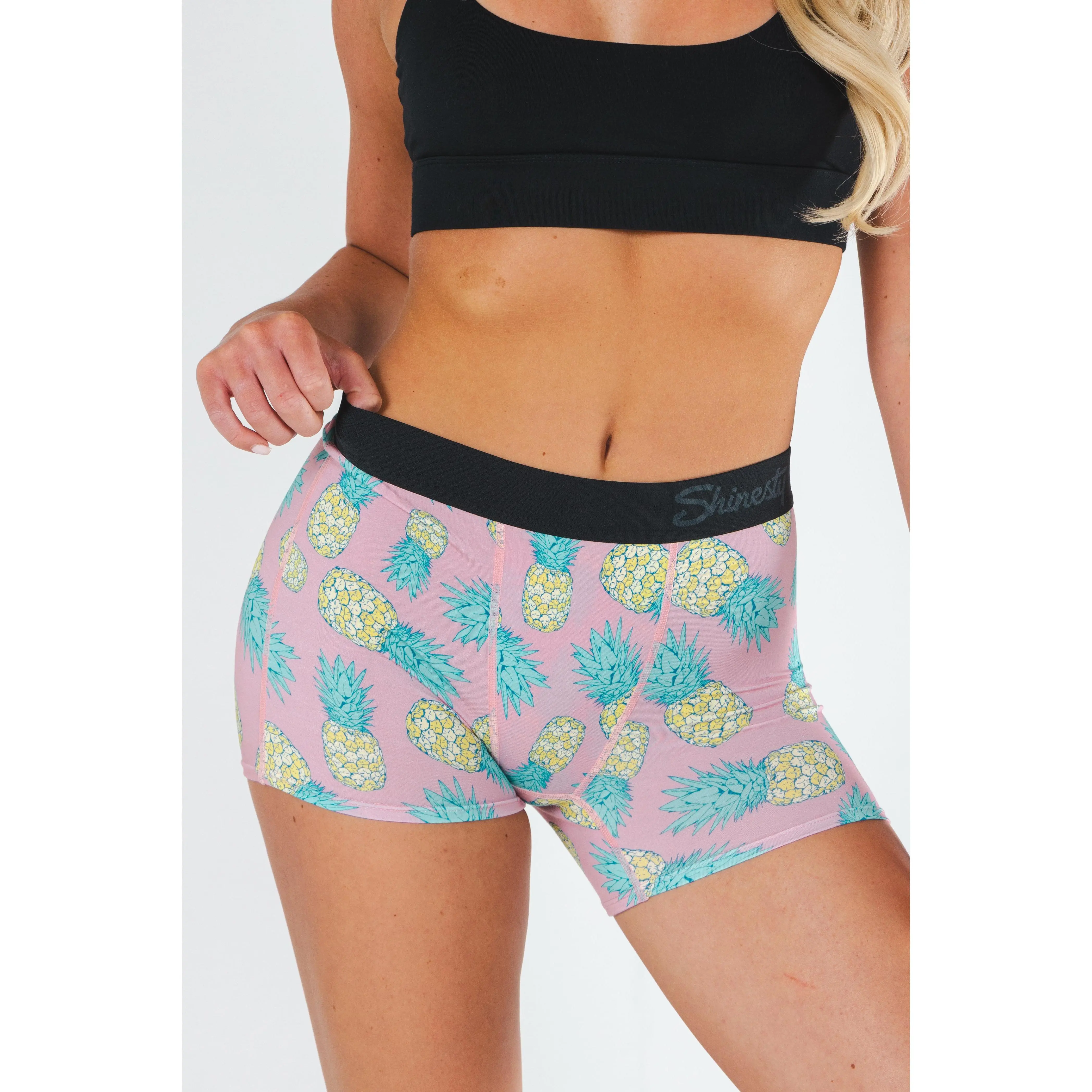 The Fineapples | Shinesty Pineapples Women’s Boxers