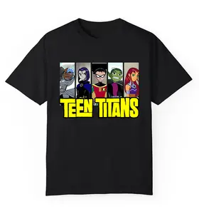 Vintage Teen Titans Shirt, Robin Titans Shirt, Cartoon Movie Shirt, Gift For Fan, Unisex Cotton Shirt, Teen Titans Movie
