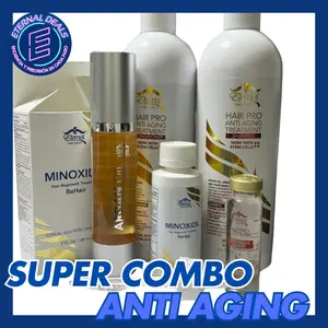 Hair Pro Treatment Shampoo with Swiss Stem Cells and Argan Oil by Eternal - Moisturizes, Regenerates, and Strengthens Hair