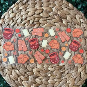 Tamales Mexico Traditional Good UVDTF CUP WRAP with Vibrant Design and Quality Ingredients Authentic Mexican Dessert