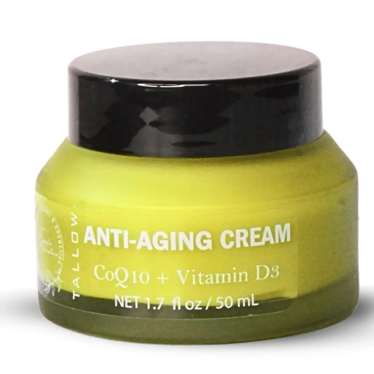 Luxurious tallow anti-aging moisturizer with coQ10 & Vitamin D3 | 100% clean ingredients Aloe Aloe vera