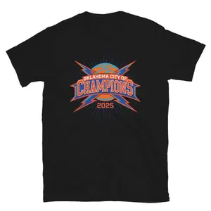 New "Oklahoma City of Champions" T-Shirt |   Available in Sizes S-4XL |   Available in 2 Colors |   100% Cotton