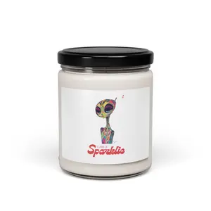 "Athena" - Sparklie™ Unscented Soy Candle (Sparklie™ Endearing Alien Collection)