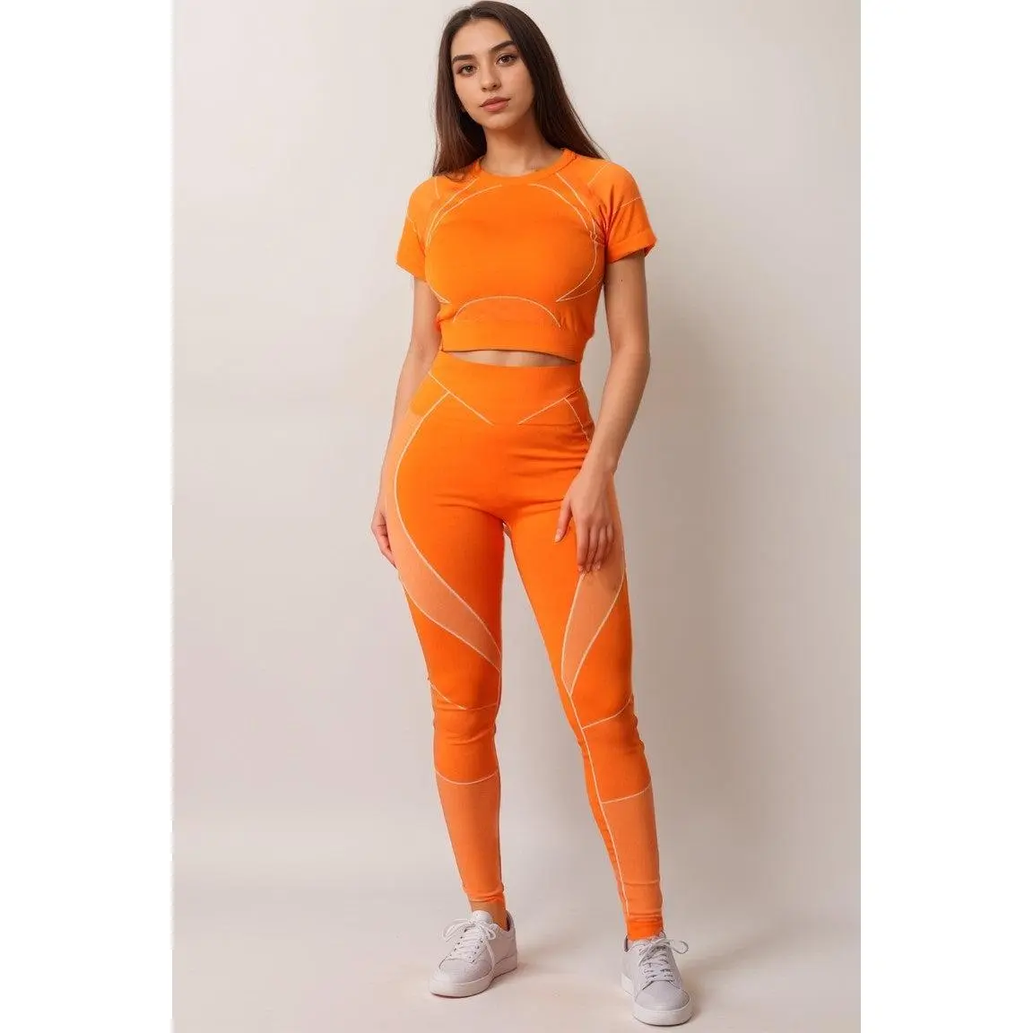 Seamless Top & Pants Set- 4 Colors
