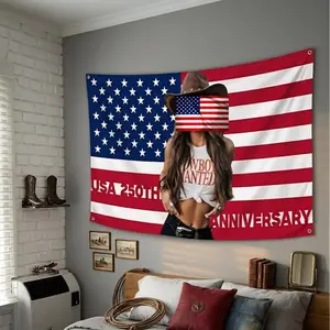 ELang Music Flag Tapestry