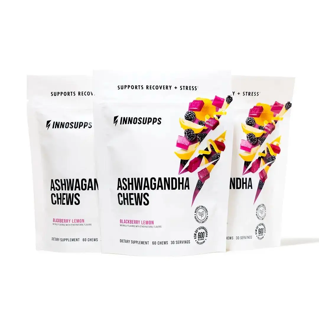 Inno Supps Ashwagandha Chews 3-Pack - 600 MG