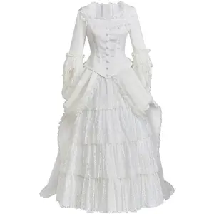 The Phantom Of The Opera Cosplay Christine Daae Costume Victorian Bustle Dress Musical Broadway Gown