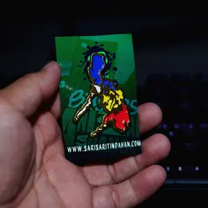 2" Philippine Map Soft Enamel Pin Philippines Filipino Pinoy Pinay Pinas Pilipinas