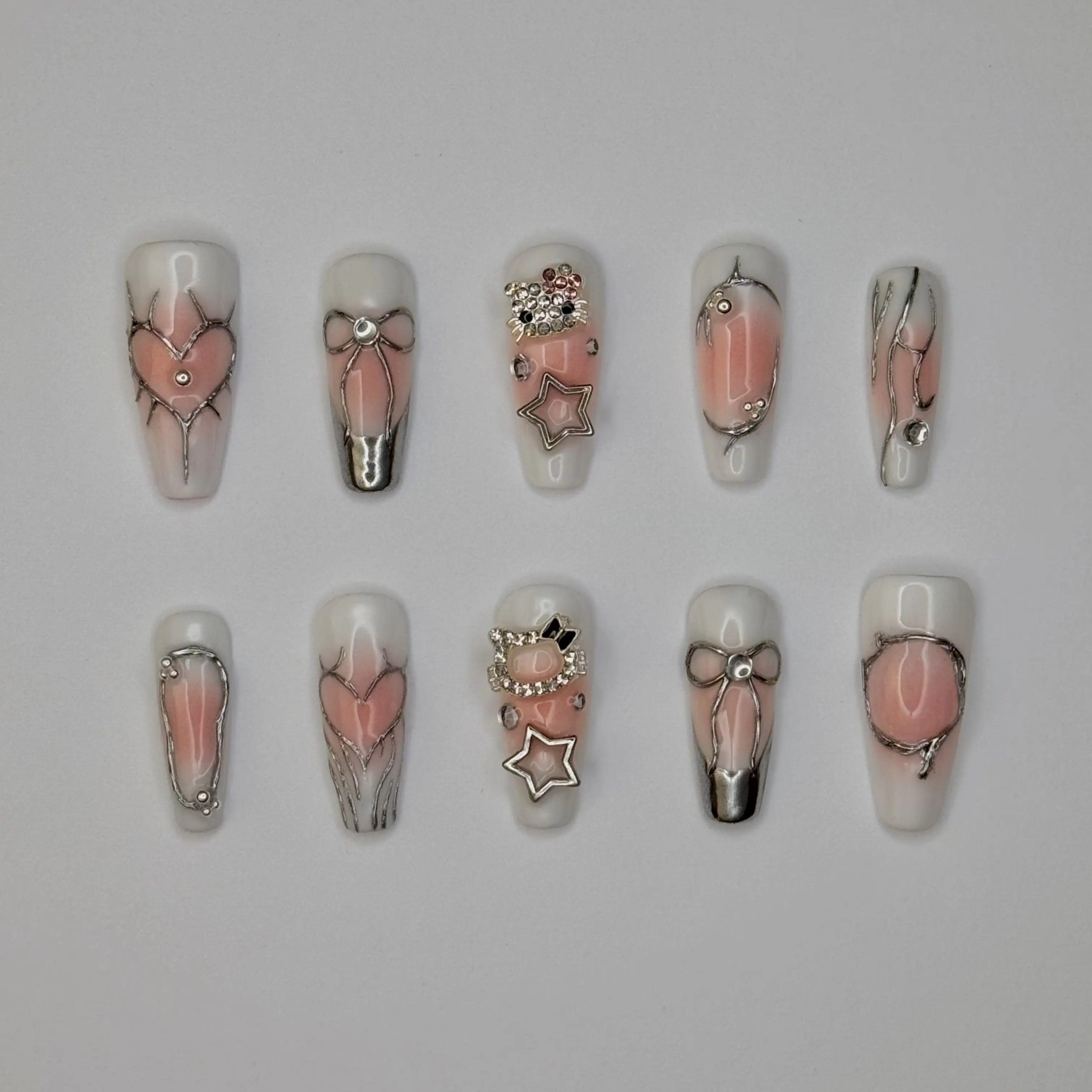Hello Y2Kitty Press-on Nail Set