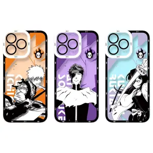 Bleach Kurosaki Ichigo‌ Anime Unique Artistic Phone Cases For iPhone 17 Promax 16 15 14 13 12 11 Pro Max Plus Air Transparent Shockproof Cover Protection Best Gift of Birthday Christmas Halloween