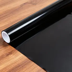 TPH 7.5mil Heat Repair Self Healing Gloss Black Paint Protection Film PPF Multiple Sizes 12"x60" 58"x60" for Car