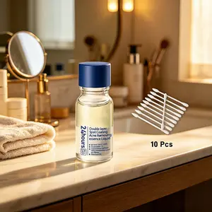 【Salicylic Acid Acne Treatment Serum】Oil-Control Salicylic Acid Acne Spot Lotion, Effective Blemish Care Skin Serum 10ml