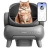 Neakasa M1 Large Open-Top Smart Automatic Self-Cleaning Litter Box - APP Control, 14 Days Hands-Free Scooping, Odor-Free Disposal, Included Trash Bags, 7.17L Capacity, Low Noise, Fits Clay/Bentonite/Saponite Litters, 11L Trash Bin, For Cats Up to 33 lbs,