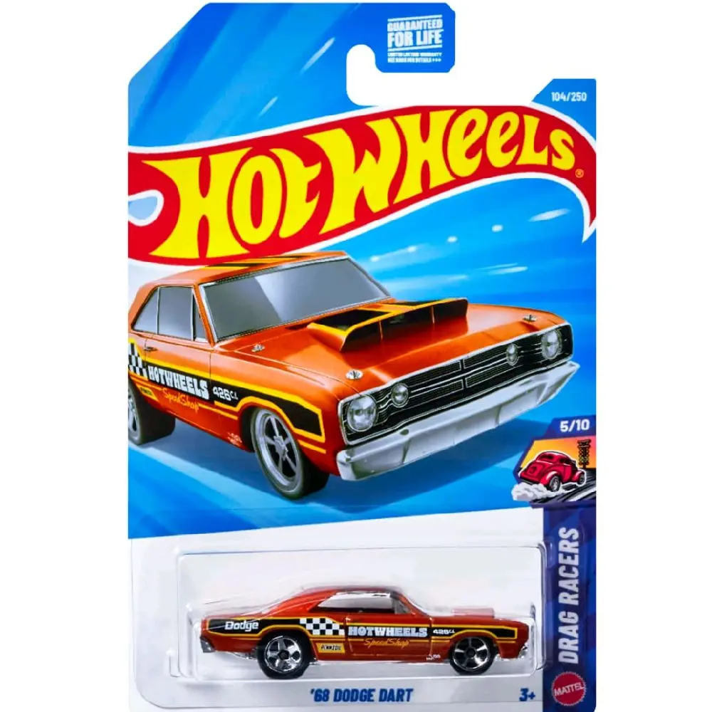 Hot Wheels 2026 HW Drag Racers Orange '68 Dodge Dart 104/250