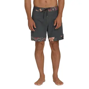 BILLABONG Men's 73 Pro Boardshorts, 19" Outseam Stretch Woven Performance Fit Drawcord Waist