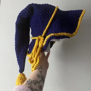 Starry Night Wizard Hat