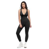 Deep V Shapewear-Black