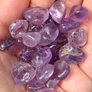 Reiki Attuned Tumbled Amethyst Crystal