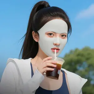 10 Pack Women's Full Face Sun Protection Mask, Breathable Cooling Face Shield with Mouth & Nose Openings