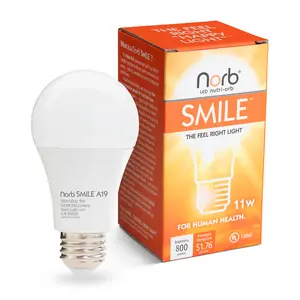 NorbSMILE Light Bulb: Boost Energy & Mood