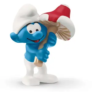 Smurf with good luck charm