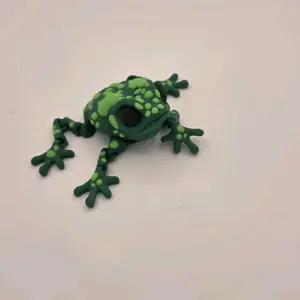 3D Printed Flexi Frogs figet toys