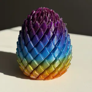 3D printed moving Dragon Egg