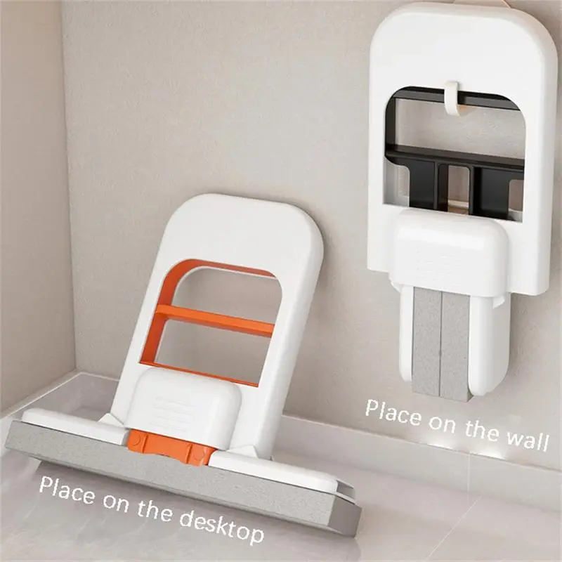 New Mini Sponge Mop, Multi-purpose & Super Absorbent, Handheld Hands-Free Design, Great Rag Alternative, Home Lazy Cleaning Gadget