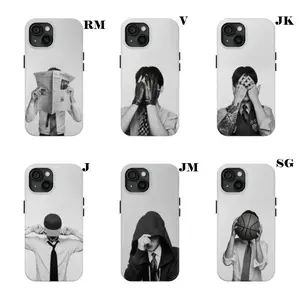 Kpop Vibes! Cute Idol Lightstick Art Tough Case Compatible with iPhone, Aesthetic Fans Gift