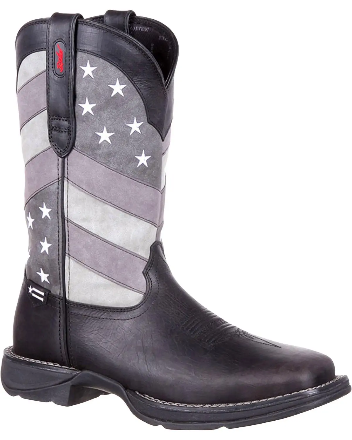 Durango Men's Rebel Faded Flag Western Performance Boot Broad Square Toe - Ddb0125 Durango Men's Rebel Faded Flag Western Performance Boot Broad Square Toe - Ddb0125