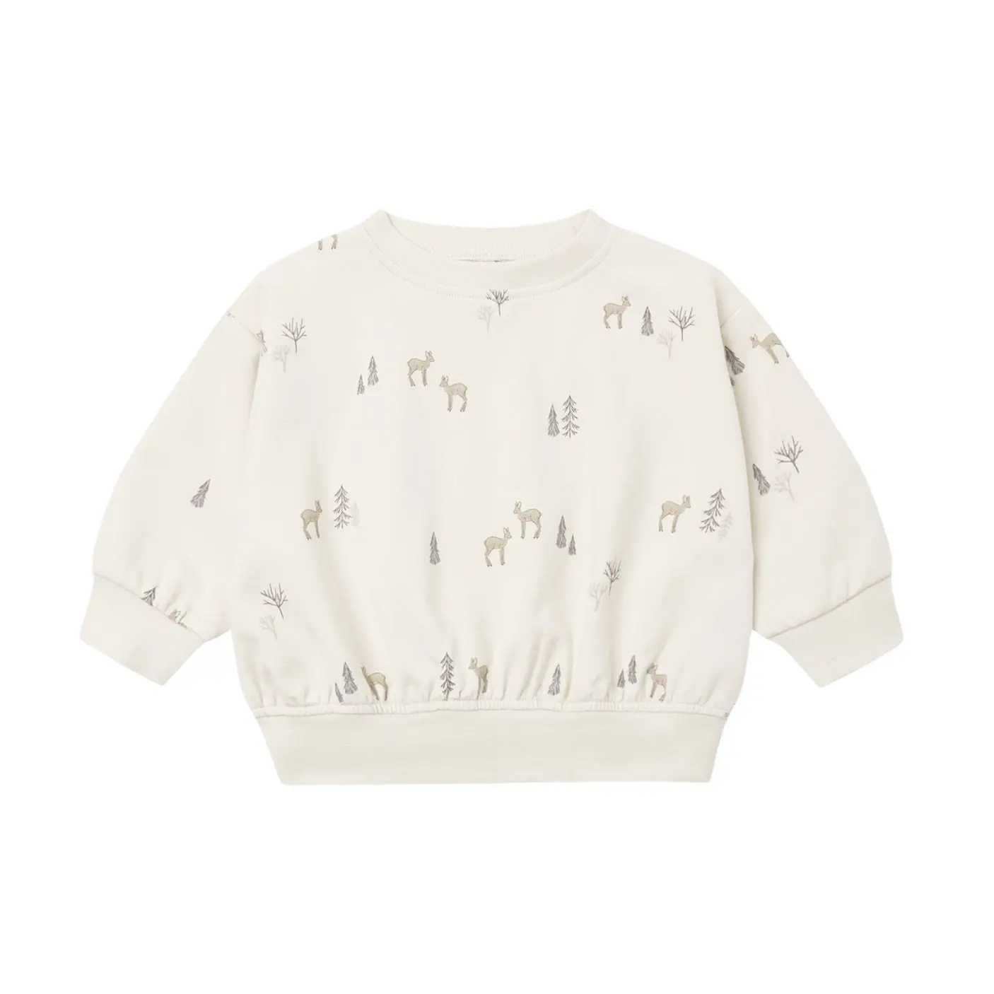 Relaxed Sweatshirt - Deer by Quincy Mae