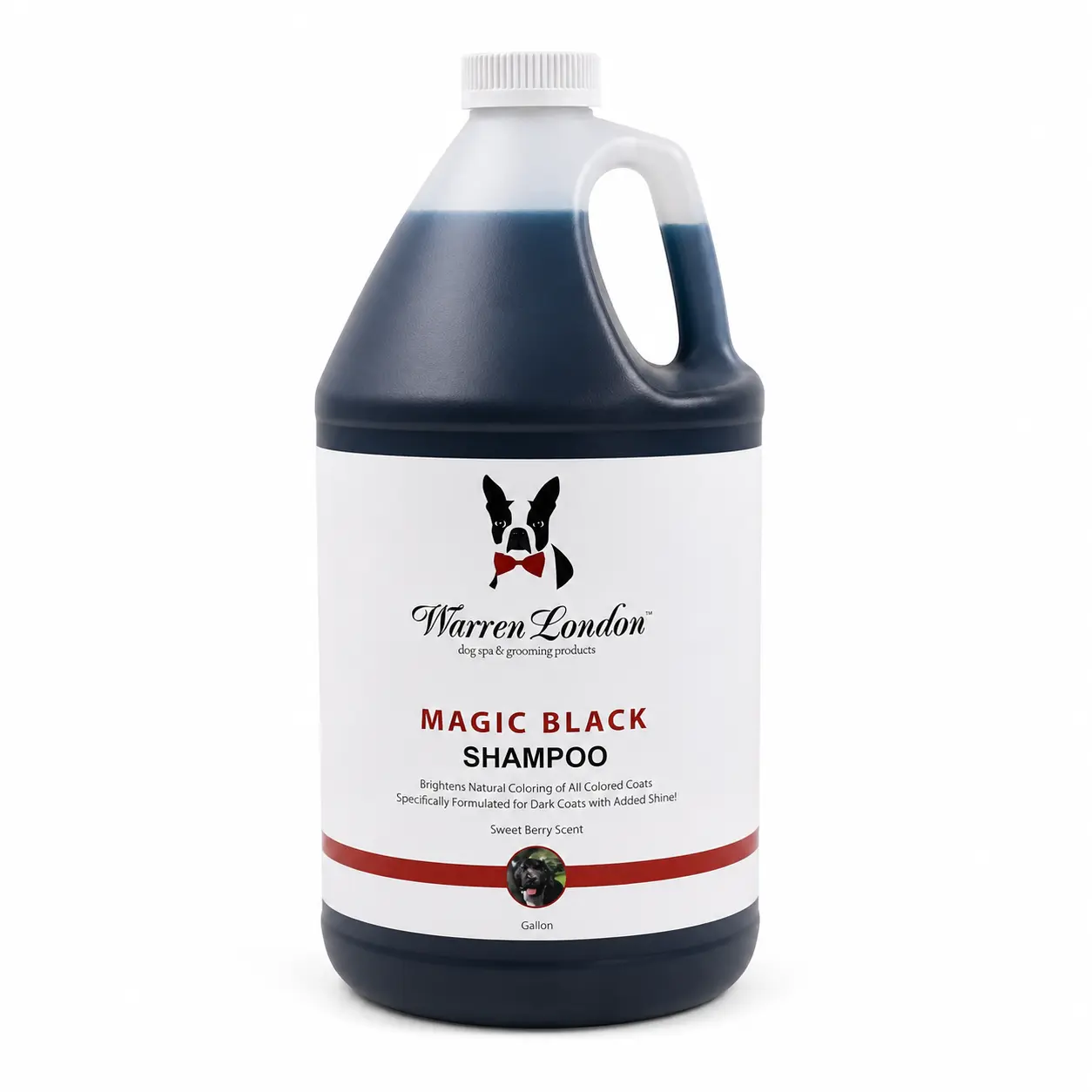 Magic Black Brightening Dog Shampoo - Professional Size