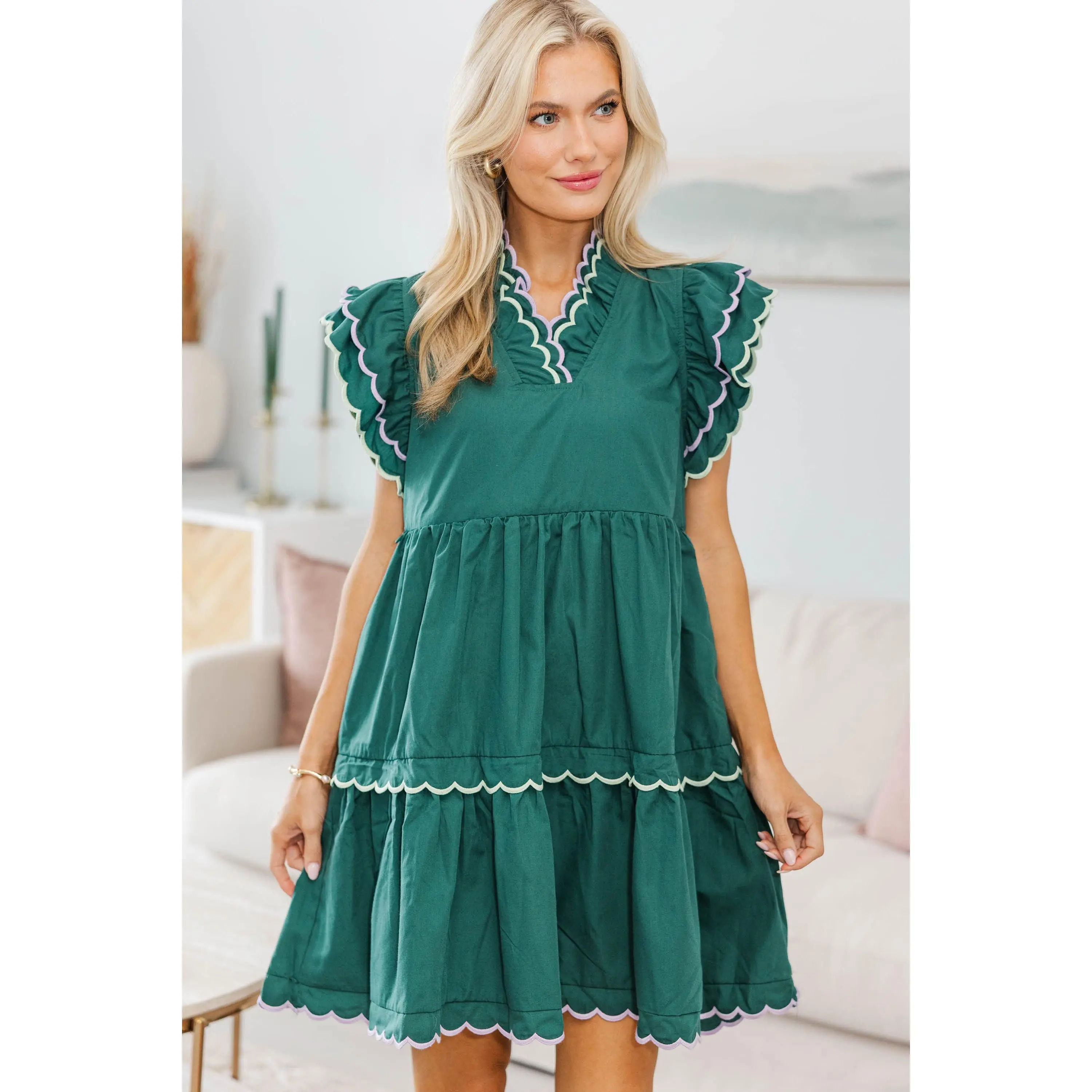 green emerald velvet dress Shop Avani Halterneck Wrap Over Mini Dress | Jaded London
