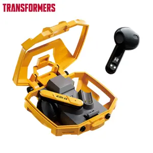 TRANSFORMERS TF-T32 In-Ear Wireless Headphones with Bluetooth 5.4, Stable Connection, Armor-Style Charging Case, Zinc Alloy Cabin Design, Immersive Stereo Sound, Ergonomic Comfortable Fit, Gaming Style Wireless Earbuds, Compatible with Android & iOS