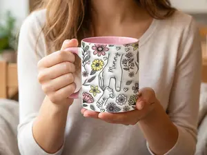 Personalized Mom Mug with Kids Names, Custom Mama Mug, Mother’s Day Gift from Kids, Ceramic Coffee Cup