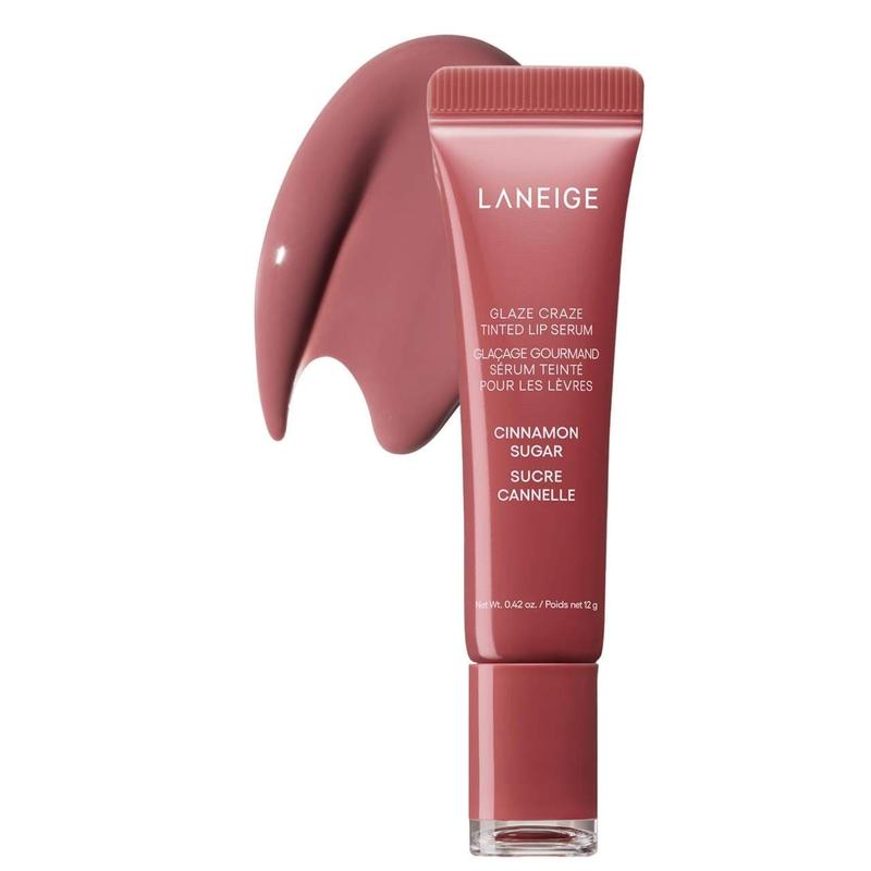 LANEIGE Glaze Craze Tinted Polypeptide Lip Serum Cinnamon Sugar Mauve Pink - Soften Your Lips with This Unique Formula
