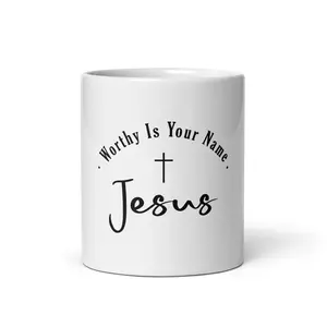 Inspire Me | Worthy Is Your Name Jesus | Coffee Cup