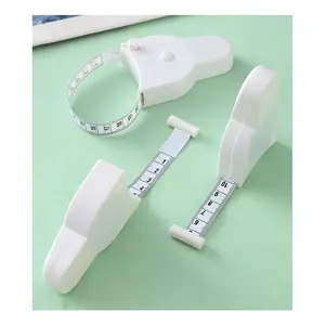 Automatic Retractable Tape Measure,Self Locking Pin & Retract Button, Precise Waist Measuring Tool