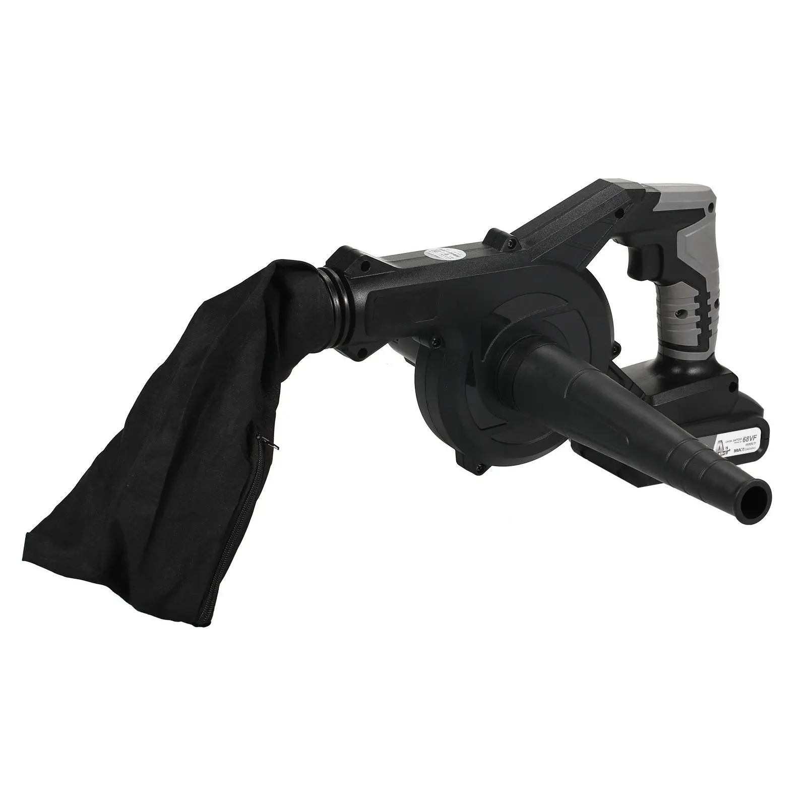 21V Lightweight Battery Powered Leaf Blowers for Patio, Yard, Sidewalk,Small Leaf Blower，2-In-1 Blower & Vacuum Cleaner with Infinite Speed Control Switch