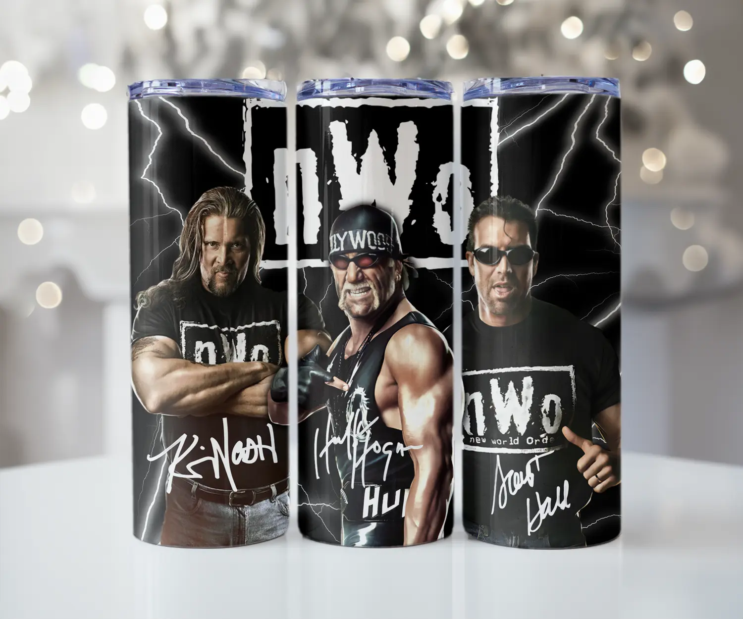 New World Order -NWO 20 oz Tribute Tumbler